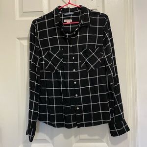 Merona flannel button down shirt